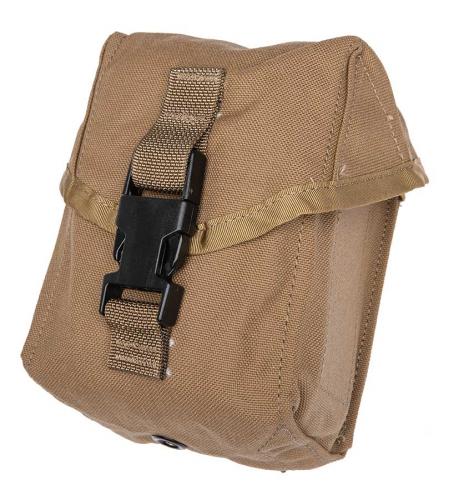 USMC MOLLE 100 Round Ammo Pouch, Coyote Brown, Surplus